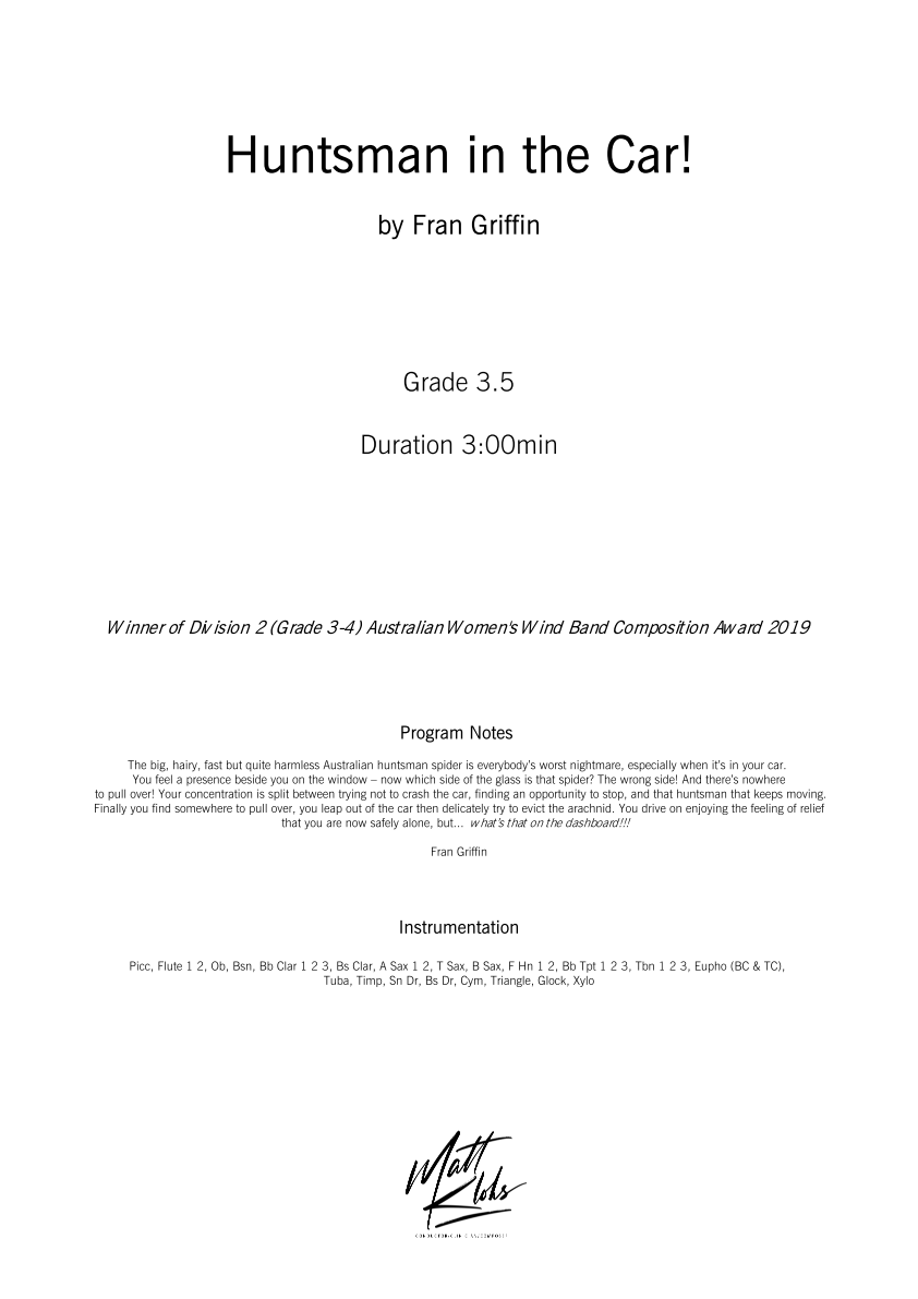 Grade 3.5 - Huntsman In The Car!