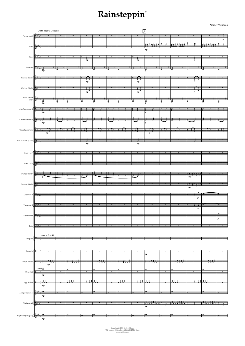 Grade 2.5 - Rainsteppin'
