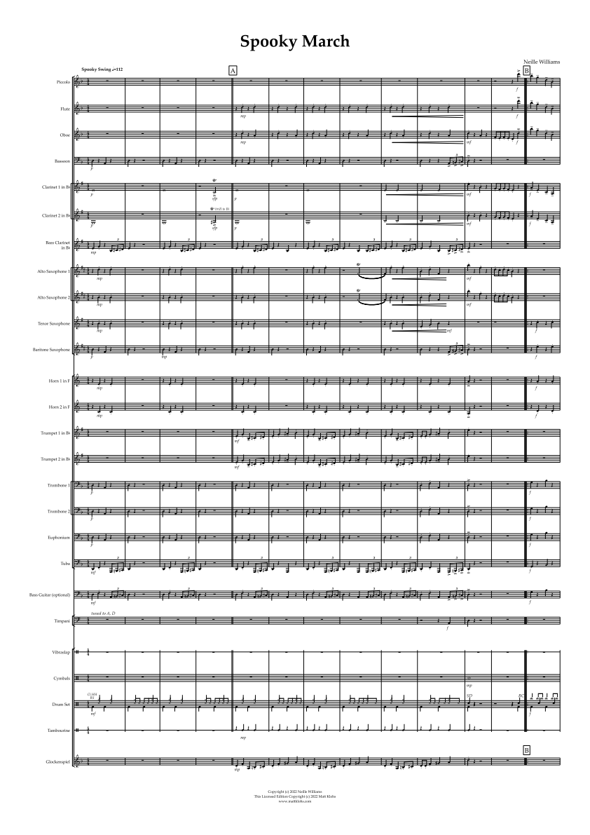 Grade 2.5 - Spooky March