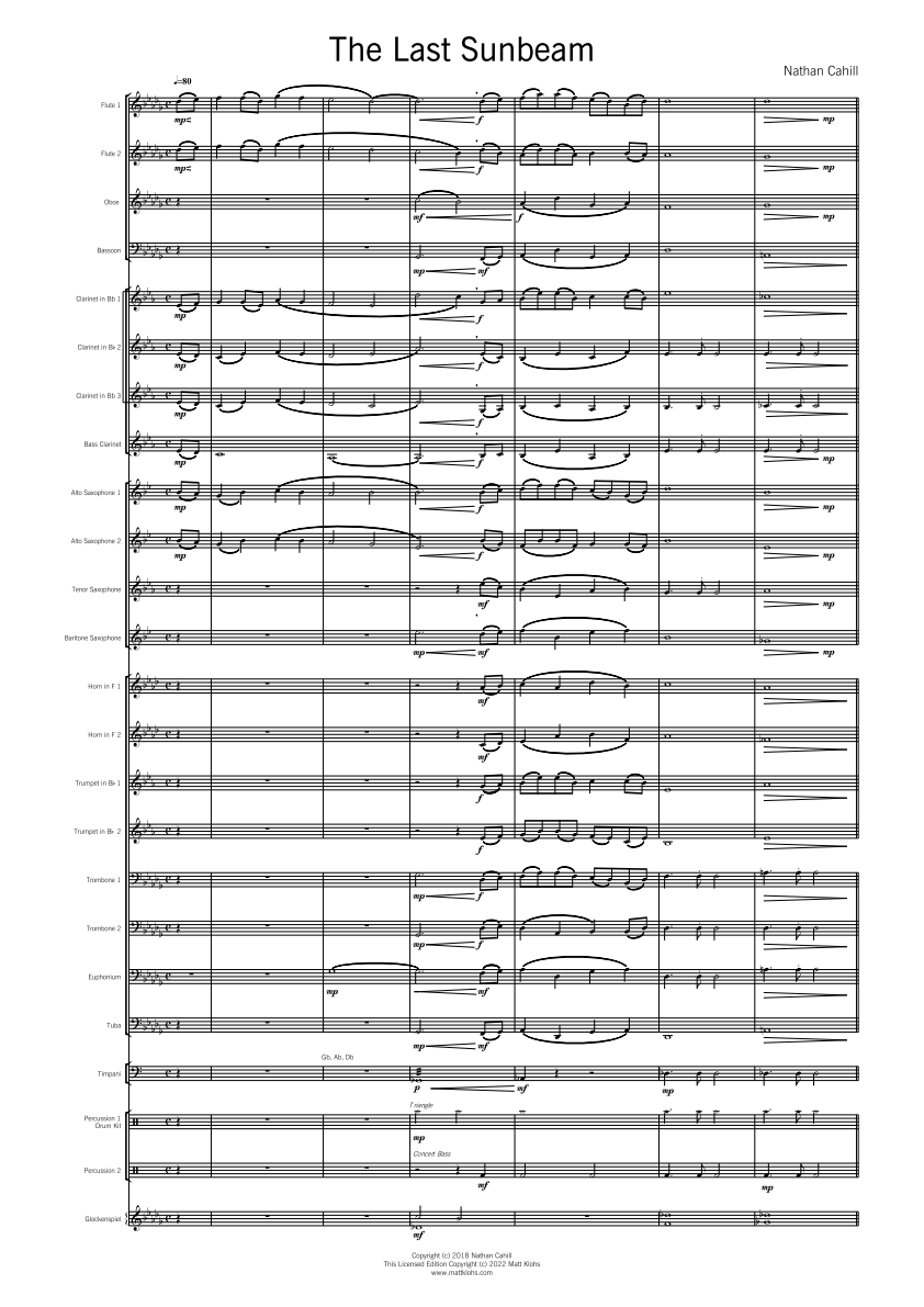 Grade 3 - The Last Sunbeam