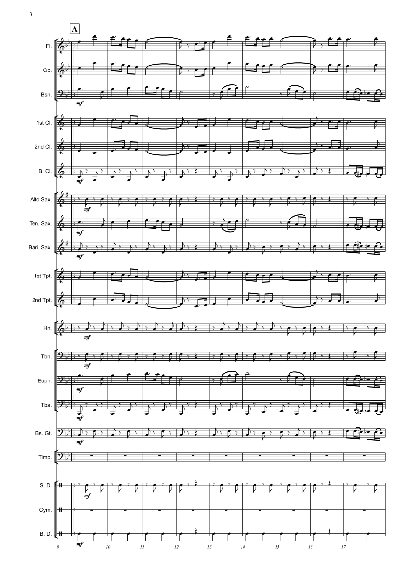 Grade 2.5 - Concert March - Together In Spirit