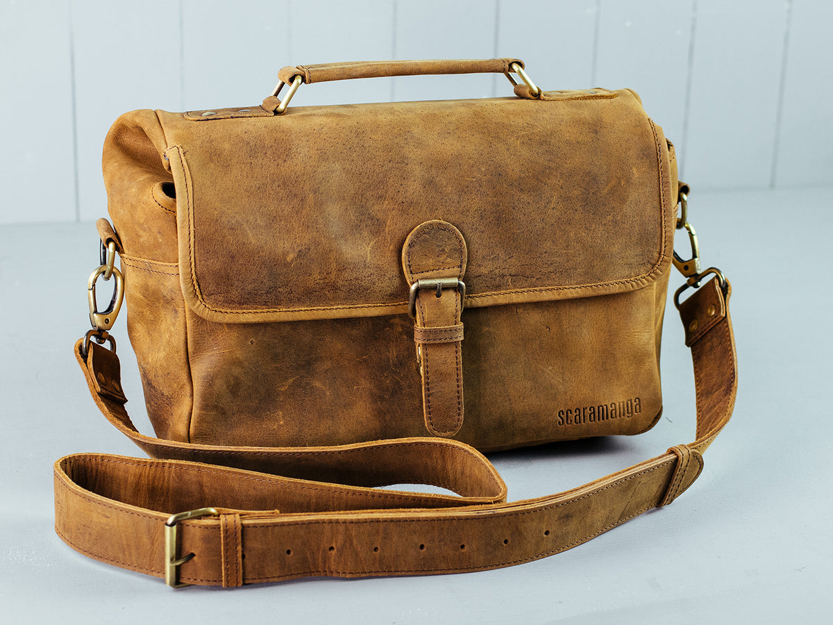 Leather Camera Bag