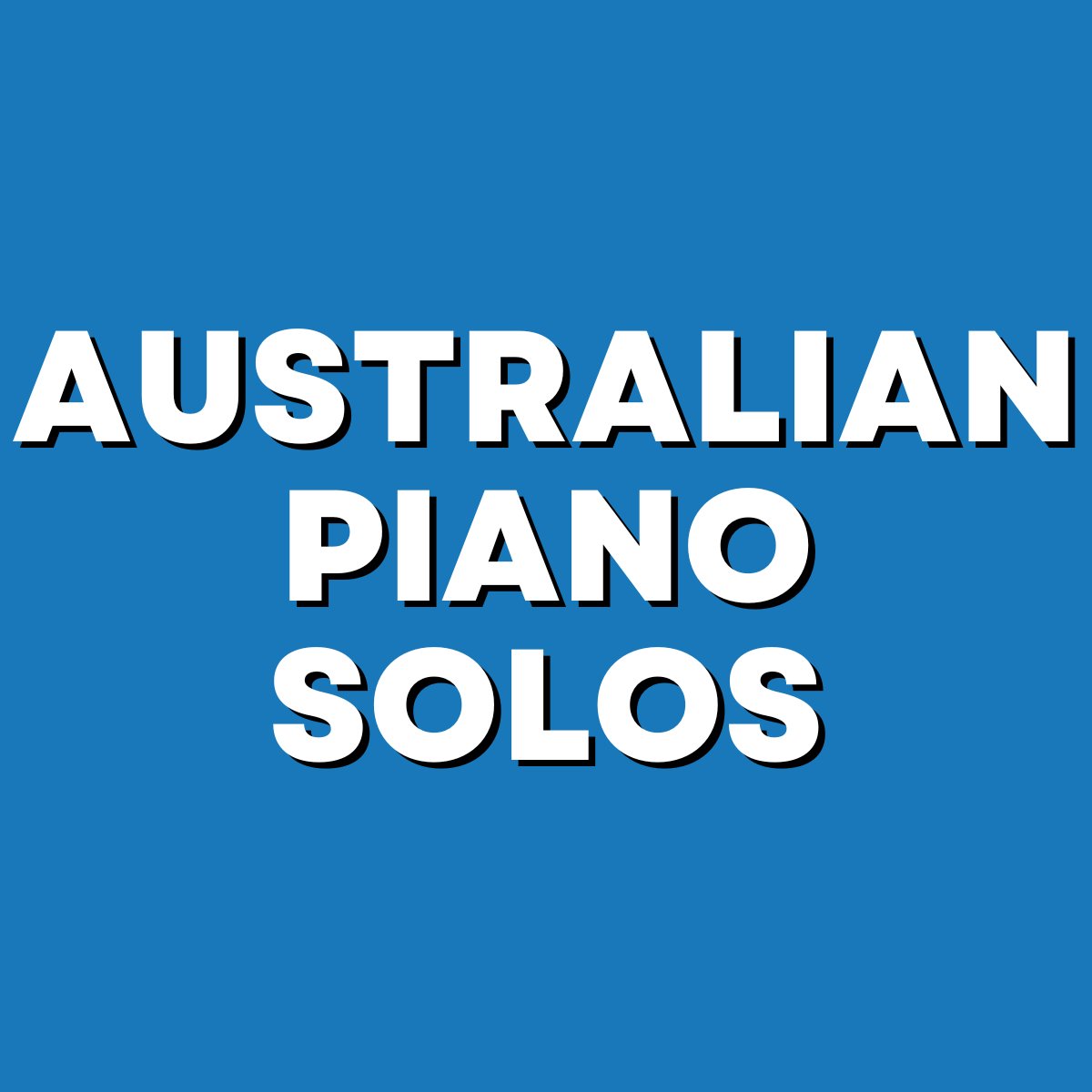 Australian Piano Solos