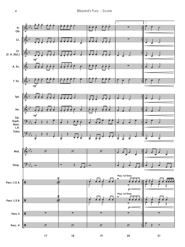 Randall Standridge Music Grade 0.5 - Blizzard's Fury