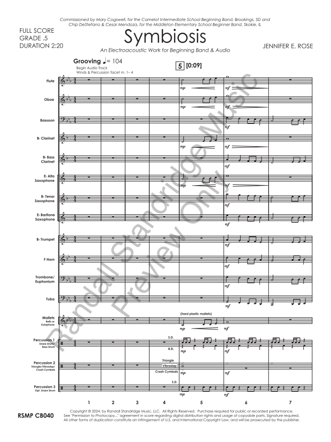 Randall Standridge Music Grade 0.5 - Symbiosis