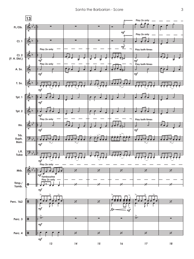 Randall Standridge Music Grade 1.5 - Santa The Barbarian