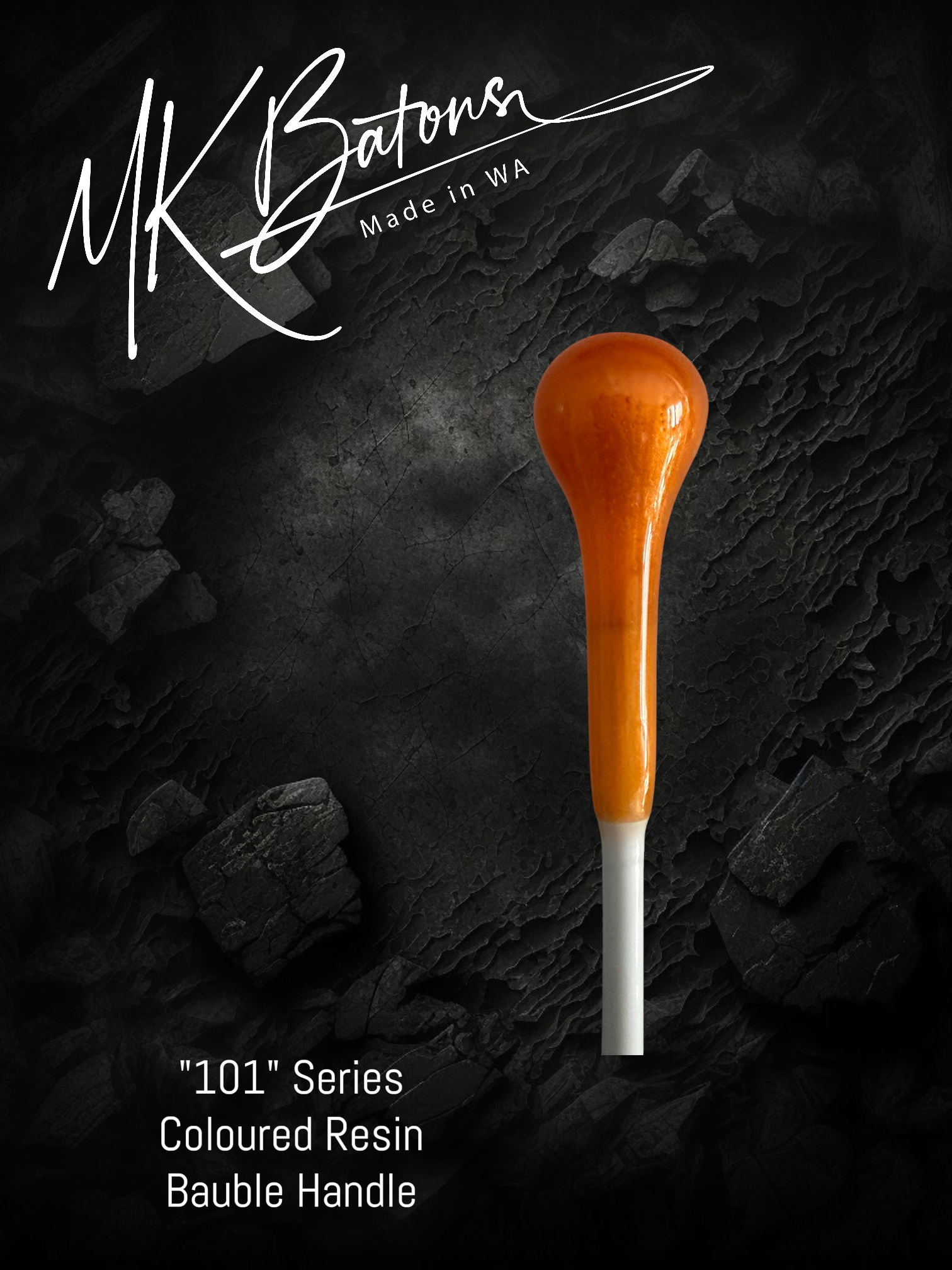 MK Batons - “101" Series Coloured Resin