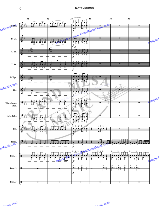 Randall Standridge Music Grade 1 - Battlesong