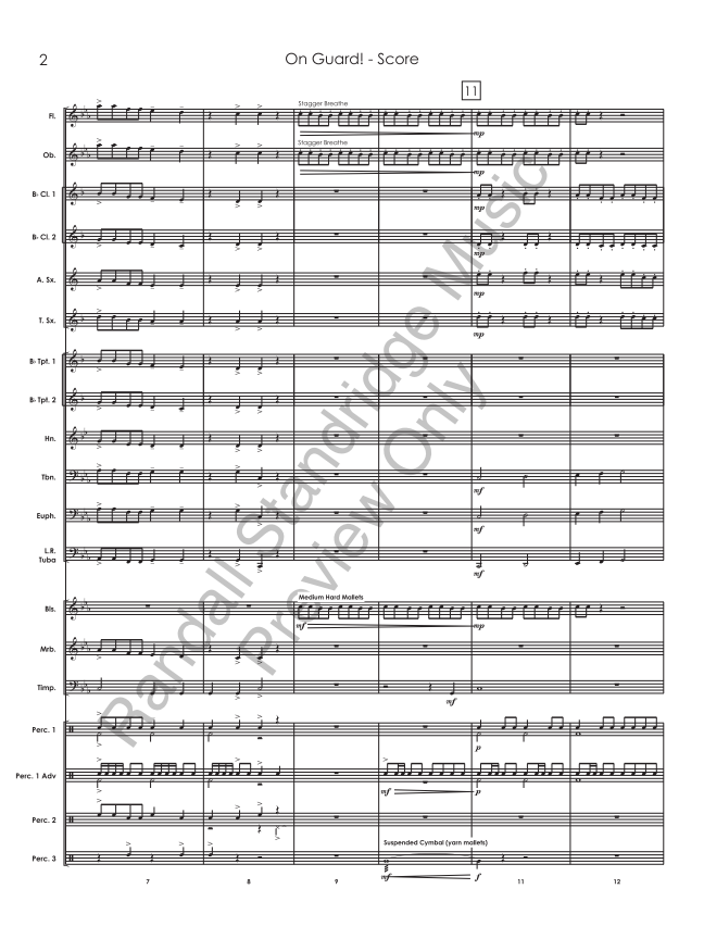 Randall Standridge Music Grade 1 - On Guard
