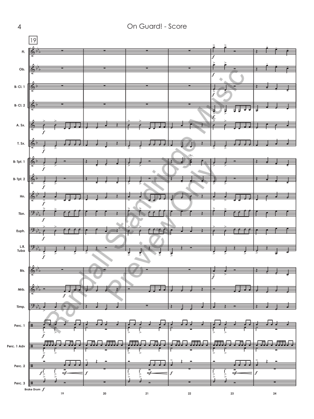 Randall Standridge Music Grade 1 - On Guard