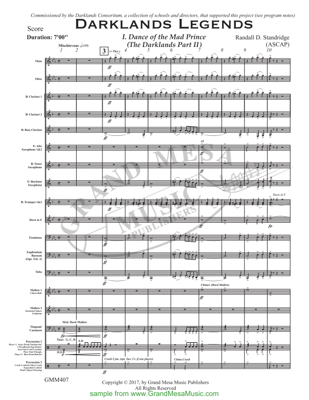 Randall Standridge Music Grade 2.5 - Darklands Legends