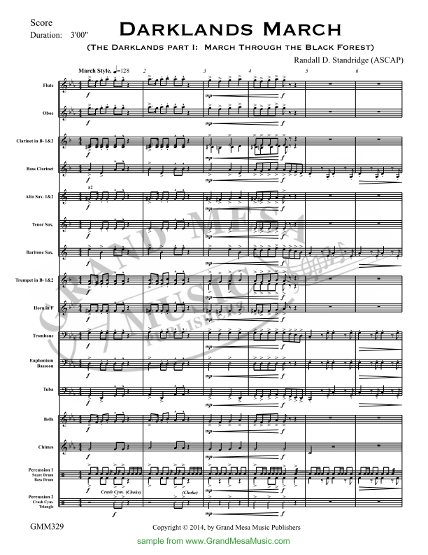 Randall Standridge Music Grade 2.5 - Darklands March