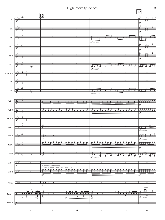 Randall Standridge Music Grade 2.5 - High Intensity