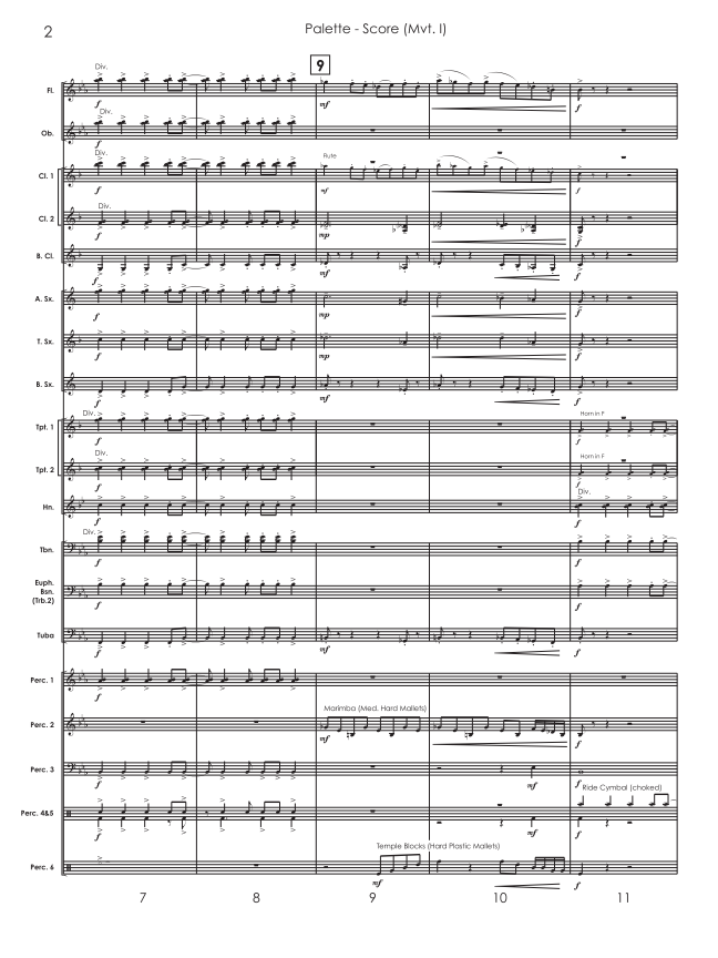 Randall Standridge Music Grade 2.5 - Palette