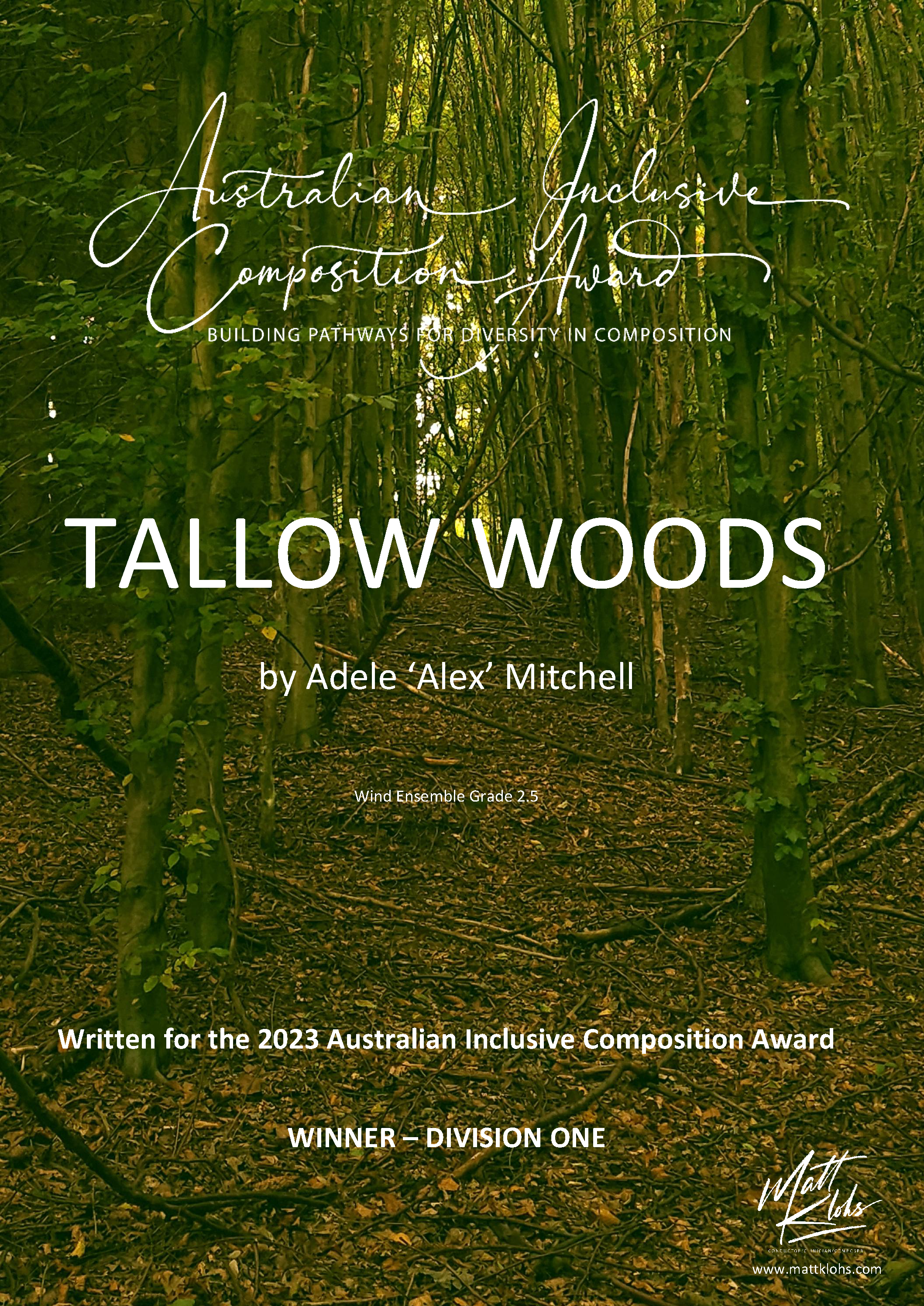 Grade 2.5 - Tallow Woods