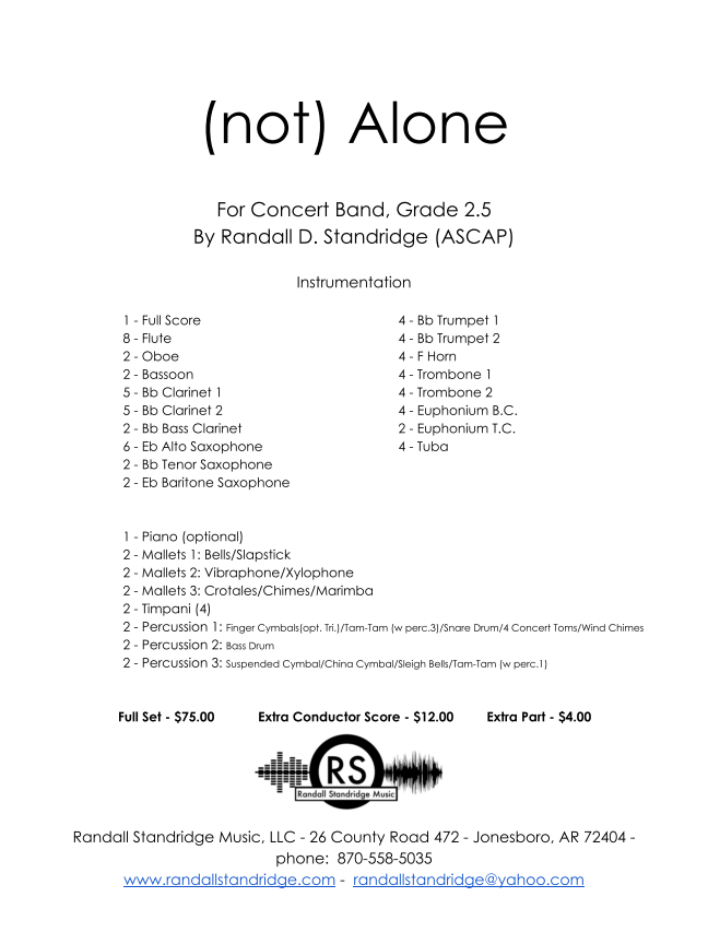 Randall Standridge Music Grade 2.5 - (not) Alone