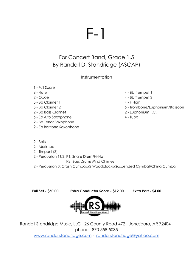 Randall Standridge Music Grade 2 - F-1