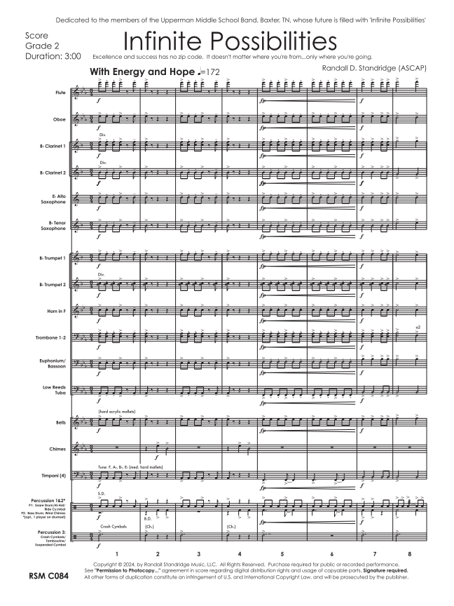 Randall Standridge Music Grade 2 - Infinite Possibilities