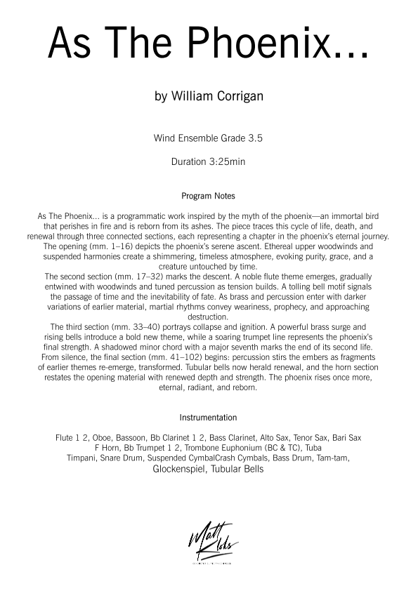 Grade 3.5 - As The Phoenix...