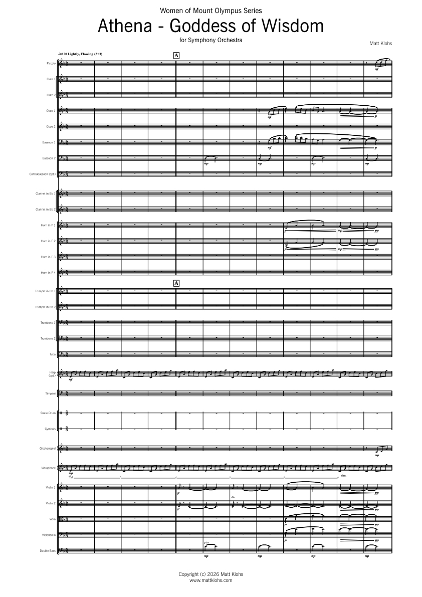 Symphony Orchestra - Advanced - Athena: Goddess of Wisdom