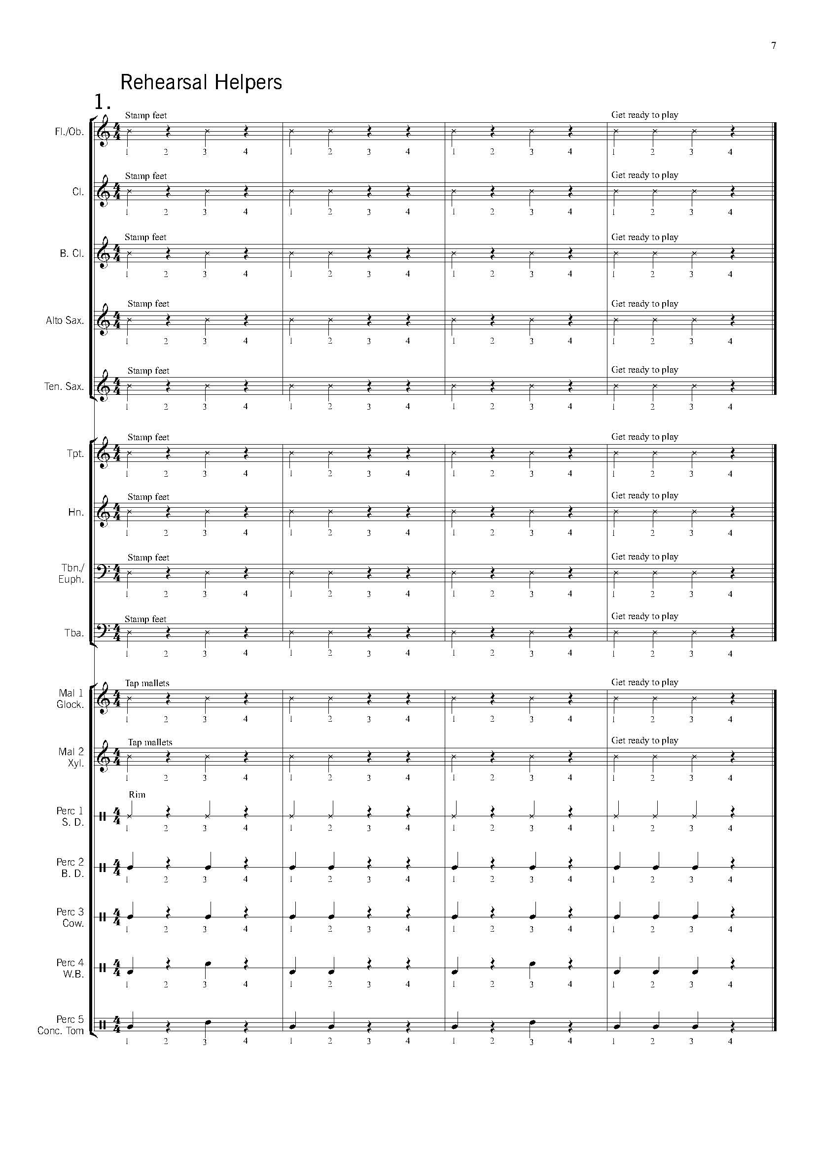 Grade 0.25 - Band In The Building Vol. 1