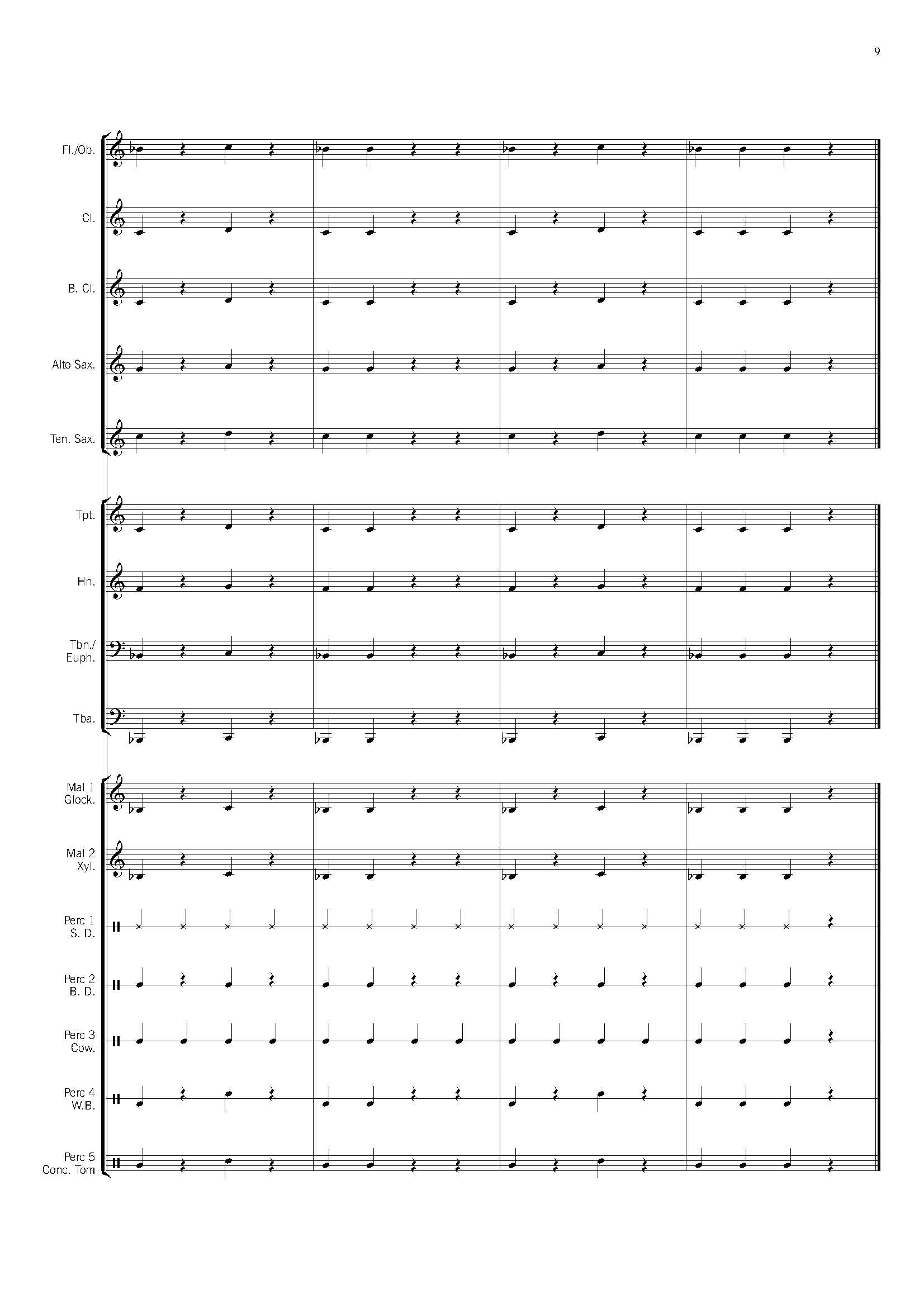 Grade 0.25 - Band In The Building Vol. 1