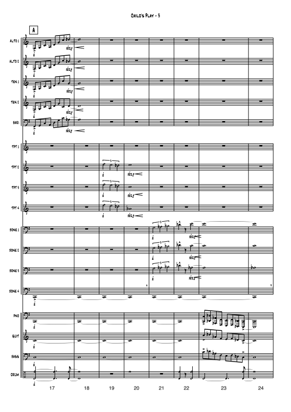 Australian Big Band - Judy Bailey Collection - Child's Play