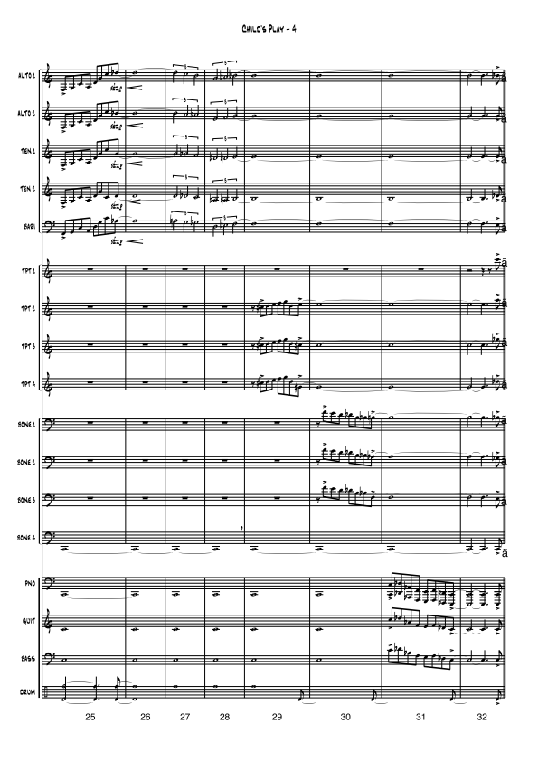 Australian Big Band - Judy Bailey Collection - Child's Play