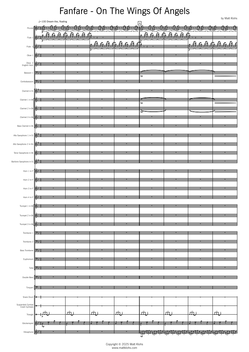 Grade 4 - Fanfare: On The Wings Of Angels