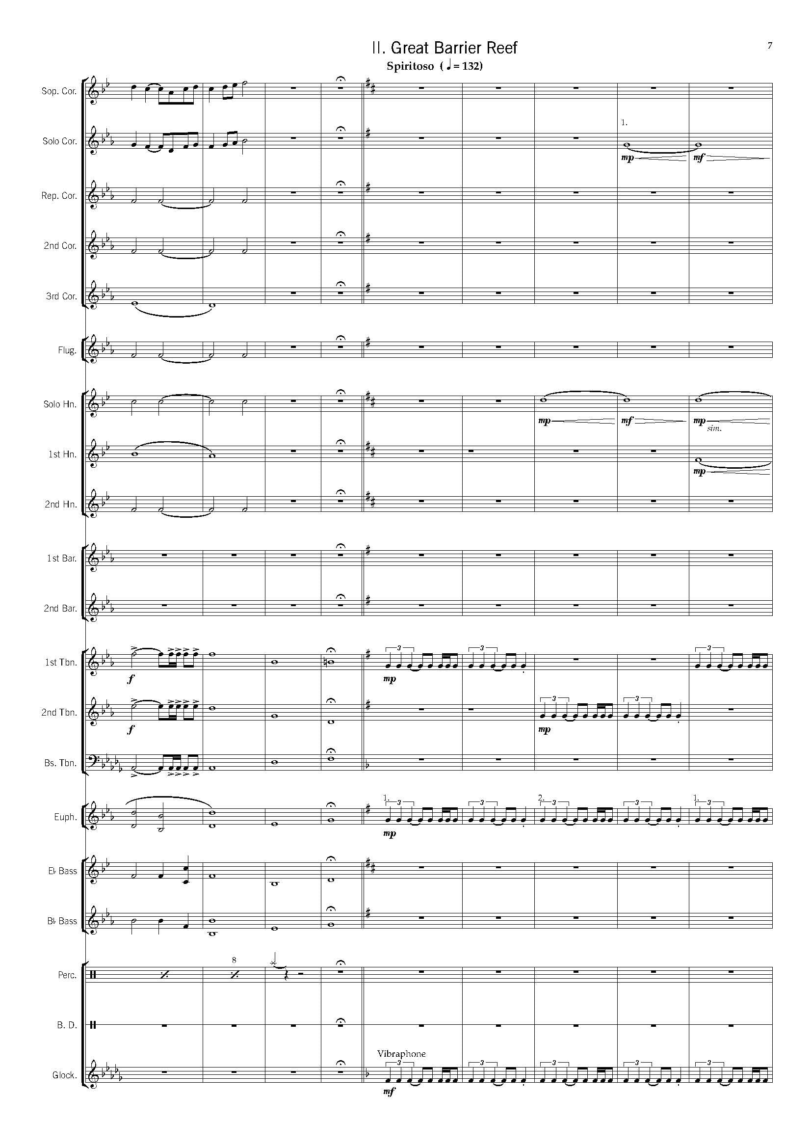 Brass Band - B/C Grade - Flight Of The Wedge-Tailed Eagle