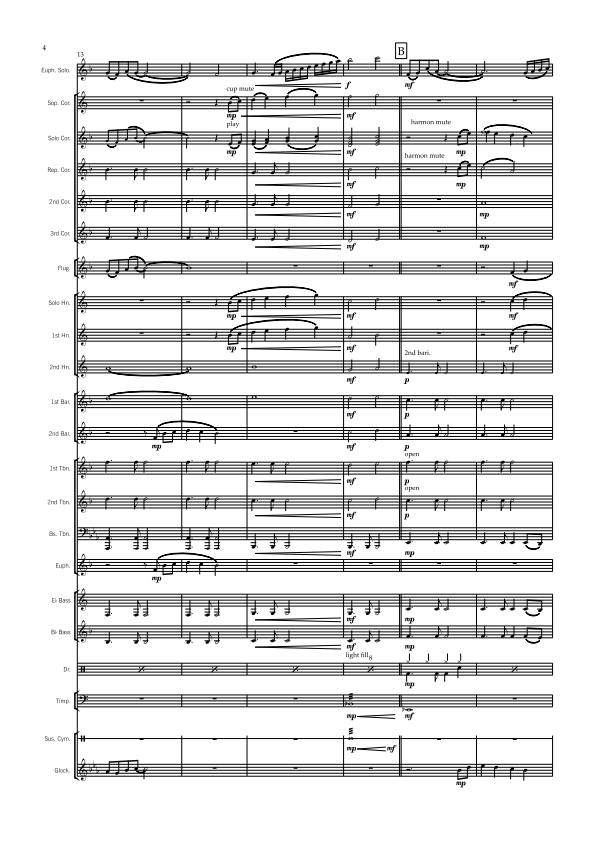 Brass Band - C/D Grade - From Your First Breath