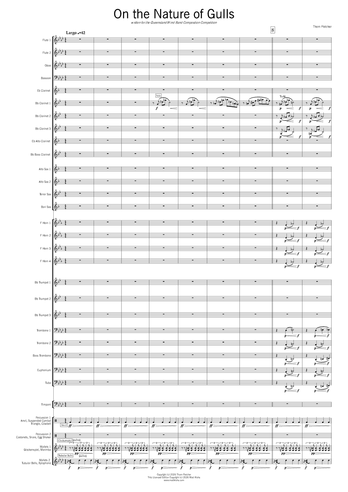 Grade 5 - On The Nature Of Gulls - PREORDER (Delivery in October 2026)