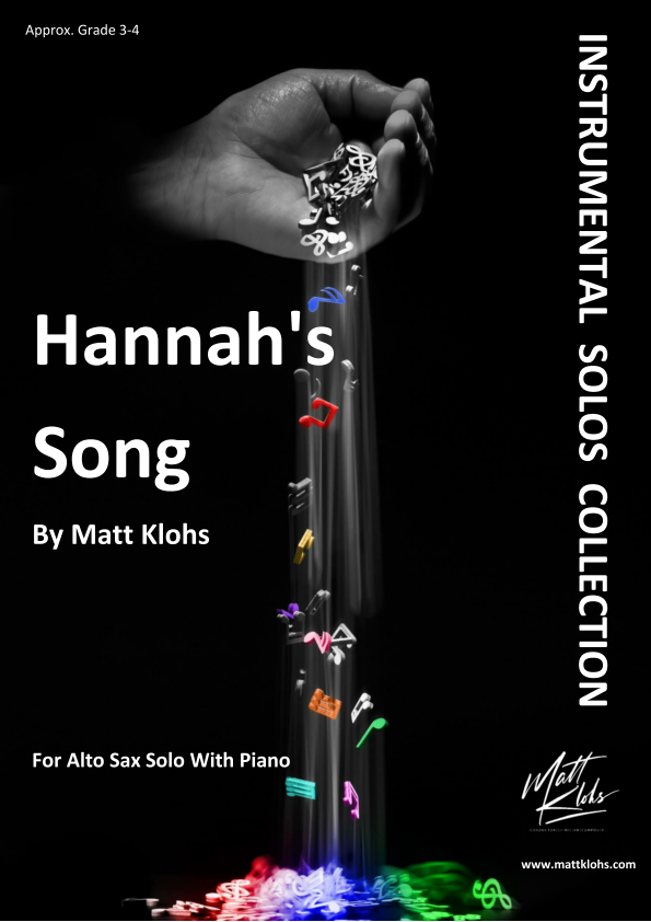 Solo Alto Sax with Piano Accompaniment - Hannah's Song