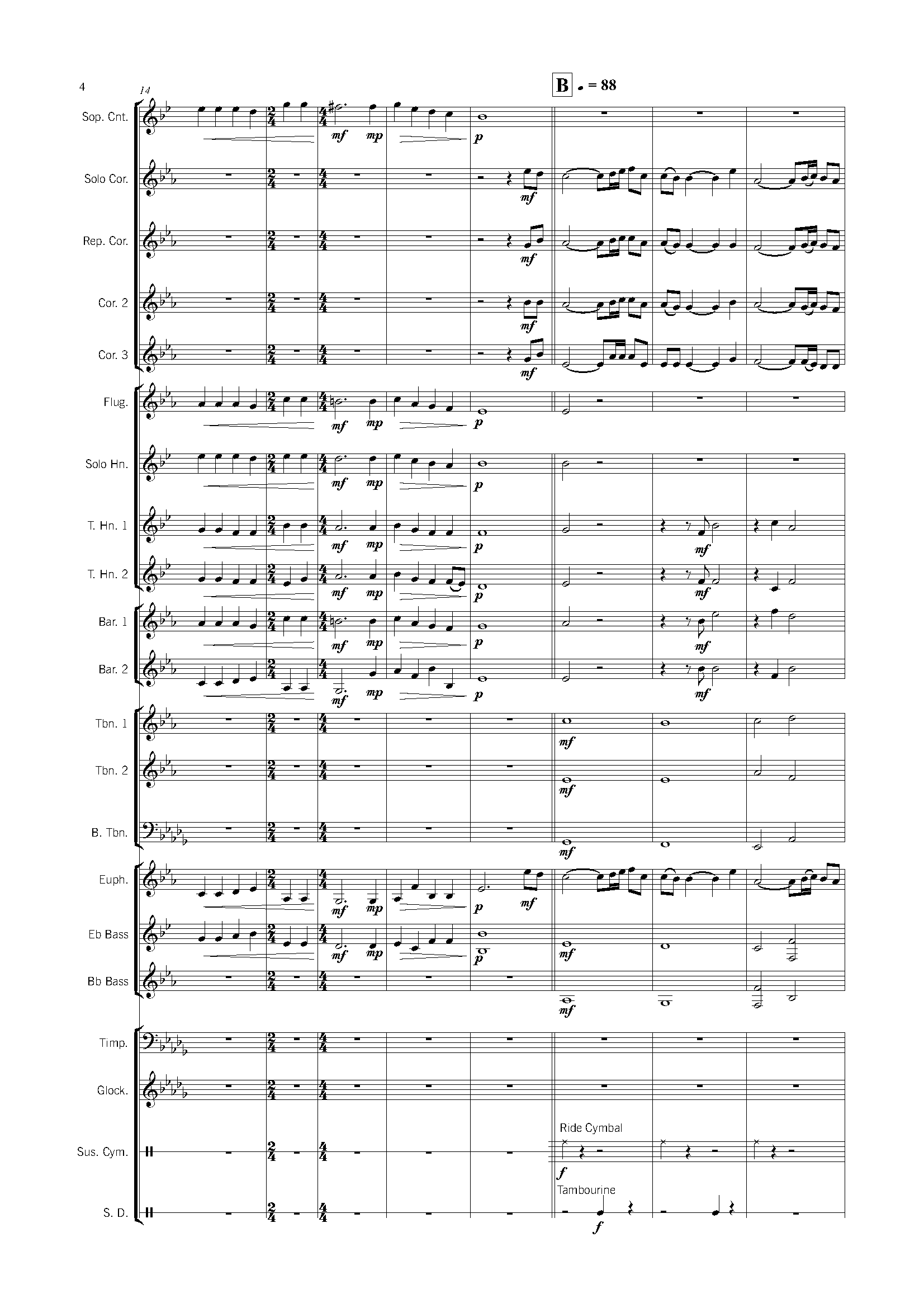 Brass Band - B/C Grade - Horsley
