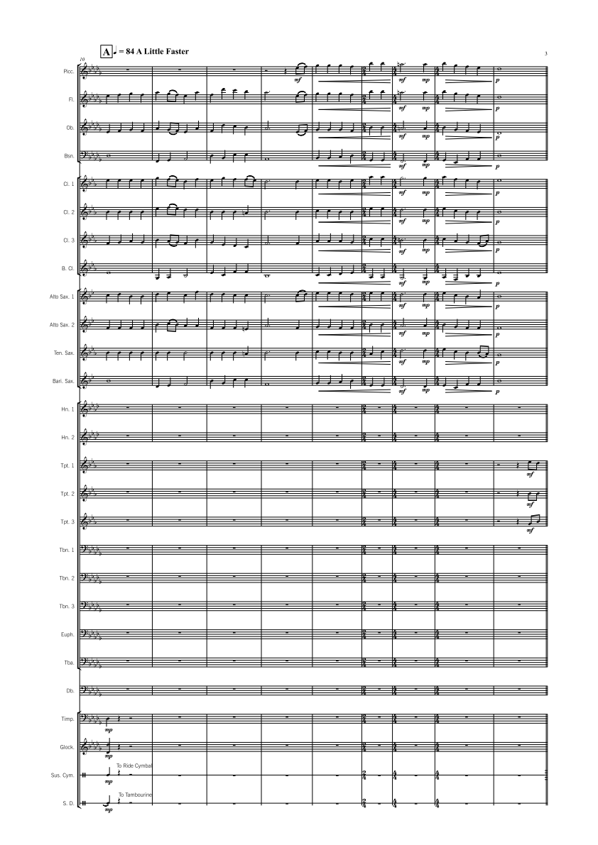 Grade 3 - Horsley (There Is A Green Hill Far Away)
