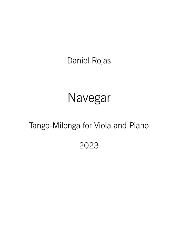 Solo Viola with Piano Accompaniment - AMEB Grade 7 - Navegar