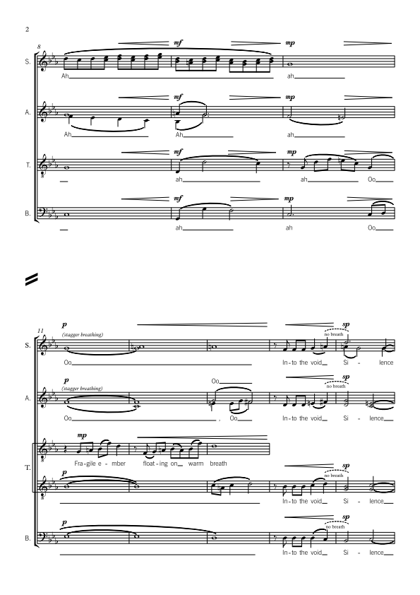 Resonance - Small (up to 20 Voices) SSAATTBB Choir - Sally Greenaway