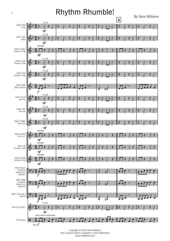 Grade 1 - Rhythm Rhumble!