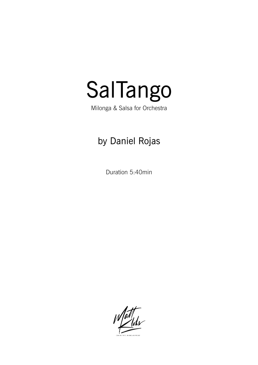 Symphony Orchestra - Professional - SalTango