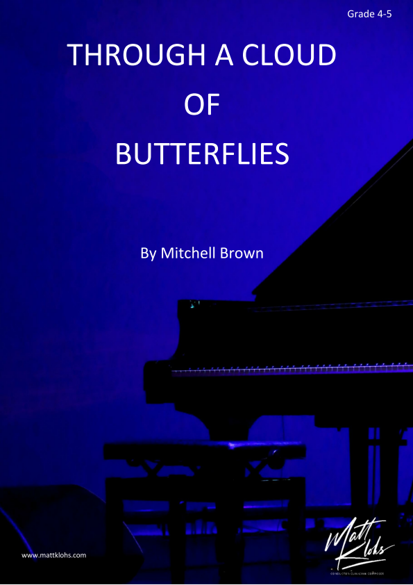 Through Clouds Of Butterflies - Piano Solo - Grade 4-5