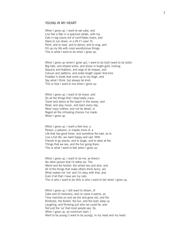 Young In My Heart - Large (50-75 Voices) Treble Choir & Piano - Kara Williams