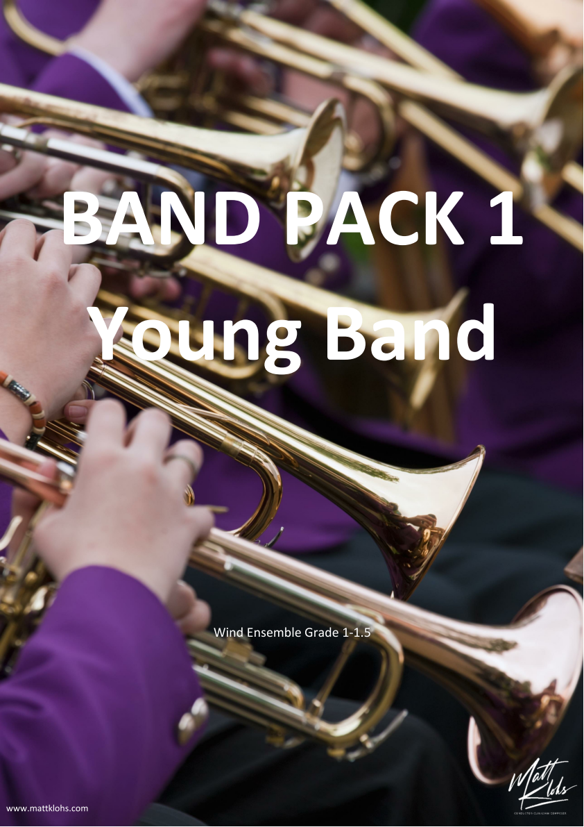 Band Pack 1 - Young Band - Grades 1-1.5